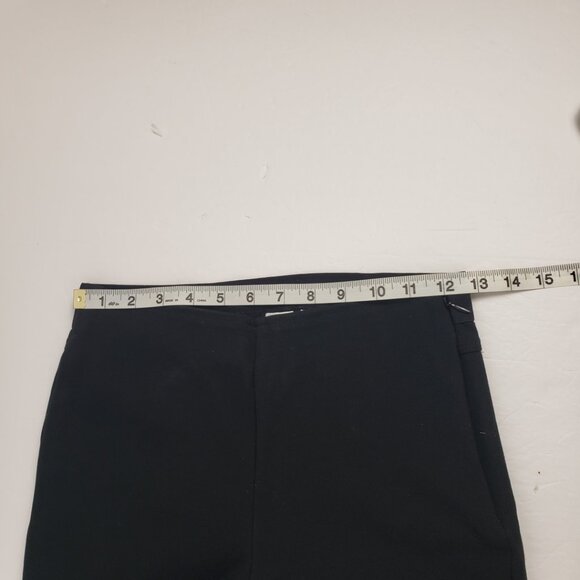 Gap XS Petite Black Skinny Pants Womens Side Zipper Jeggings Rayon Spandex - Picture 13 of 16